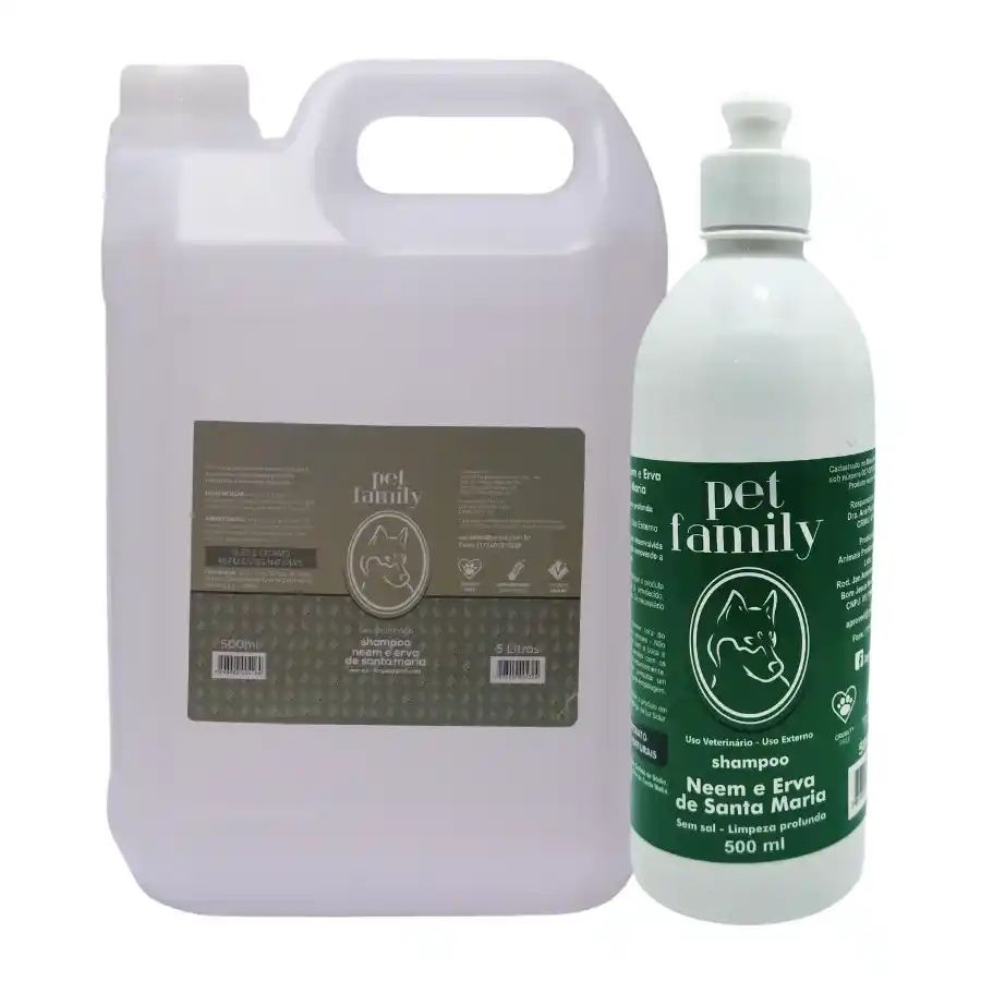 Shampoo Neem Erva Santa Maria